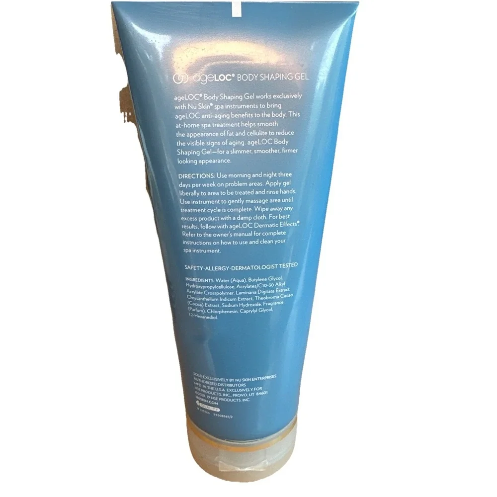 Nu Skin Galvanic Spa Body‎ Shaping Gel Sealed 10.1 Fl Oz Sealed Anti Aging LARGE